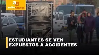 Padres de familia denuncian que bicitaxis invaden espacio peatonal de colegio en Kennedy | CityTv