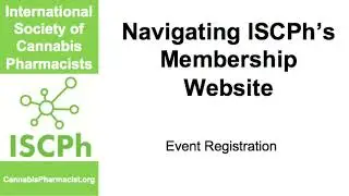 Navigating ISCPh's Membership Website: Events