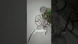 How to draw girl | Easy girl Drawing # drawing # shorts 😊# ytshorts 🙂