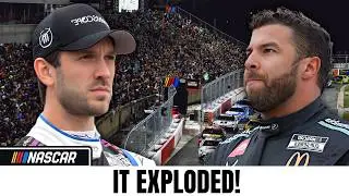 Daniel Su&aacute;rez JUST LOST IT | NASCAR Clash ERUPTS After Bubba Wallace Incident!