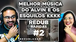 REACT EM CASAL Redub Rápidas #2 (Paródia Redublagem)