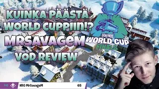 Kuinka P&auml;&auml;st&auml; World Cuppiin!? NRG MrSavageM VOD Review [WEEK 5 SOLO]