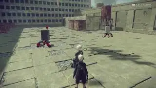 Nier Automata Gameplay on PS4