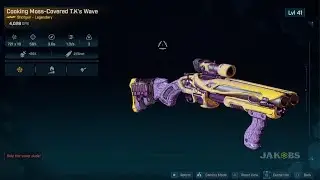 Borderlands 4 Jakobs Cooking Moss-Covered T.K's Wave Shotgun Review & Gameplay