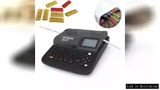 PUTY PT1010 Waterproof Cable ID Printer PVC Tube Cable Printer With Tube Ferrule Thermal Transfer Pr