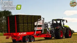 FS25! | Mowing Our Other Field! | Kinlaid Day 6! | #fs25 | #cjfarms