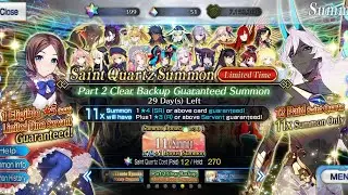 FGO Part 2 Clear Backup Guaranteed Summon GSSR | FGO NA