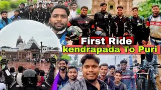 🚴 Kendrapada to Puri First Ride | Odisha Bike Ride Vlog | 1st Long Ride Experience 🛣️🌊 Part 1 ! 