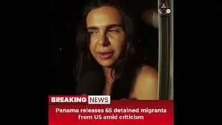 Desitdown News (Panama releases 65 detained migrants from US amid criticism) #desitdown #news