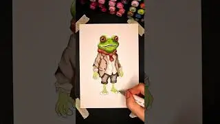 How to Draw a Fancy Cartoon Frog &ndash; Fun Character Design | Masterful Imprint