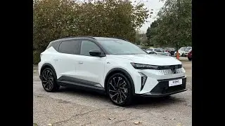 Renault Scenic E-Tech Electric 160kW Esprit Alpine Long Range - Arctic White with Diamond Black Roof