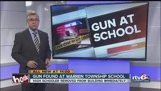 Gun found at Warren Township school