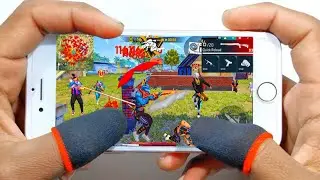 iPhone 6s old testing free fire 📱Smooth Rush Gameplay Handcam 🎀 [Highlights]🔥