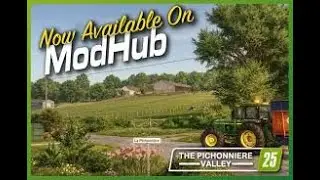 NEW MAP The Pichonni&egrave;re Valley FS25 Farming Simulator LIVE