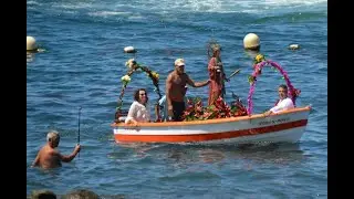 FIESTAS DE STA.LUCIA 2022 ( EL PUERTILLO) EMBARQUE DE LA VIRGEN