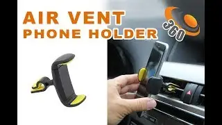 360 Degree Rotation Air Vent Car Phone Mount  PM-AC-A3