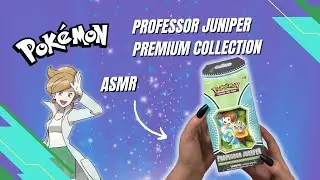 ASMR Pokemon Professor Juniper Premium Tournament Collection Opening