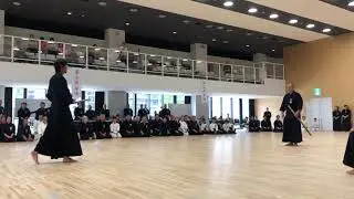 第38回福岡県杖道大会　神道流剣術演武