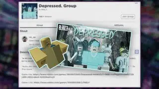 GOING TO A SAD AND DEPRESSED HANGOUT | ROBLOX