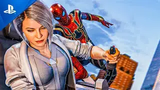 MCU STARK SUIT FINALLY DEFEAT HAMMERHEAD BOSS MARVEL SPIDER MAN 4K ULTRA HD