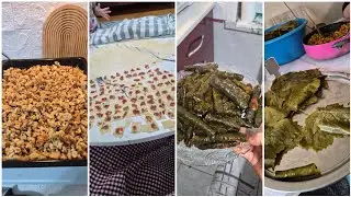 #RAMAZAN HAZIRLIGI#EV  YAPIMI MANTI #OKUL ONCESI HALIYI YIKADIM ,ILK DENEYIM ARABA KIULLANMAM 😅😅😅