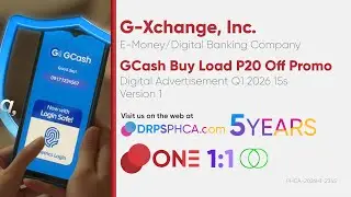 GCash P20 Off Buy Load Promo Digital Ad Q1 2026 15s (Philippines, Version 1) [1:1/ST]