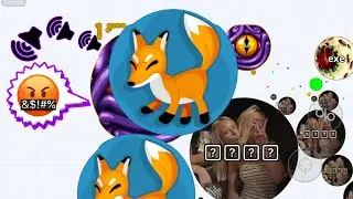 SAROK VOICE 🎙️- THE MOST SAVAGE TEAMS 😤 (AGARIO MOBILE)