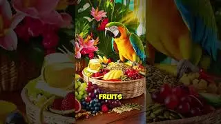 Why do parrots need a varied diet? #ParrotFacts #PetNutrition #BirdLovers #ExoticPets #AnimalDiet