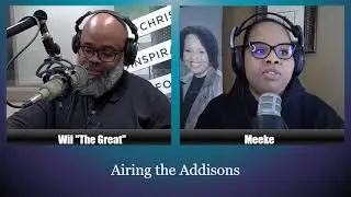 Paul Vaughn, Attorney Steve Crampton of the Thomas Moore Society, and Les Riley join the Addisons
