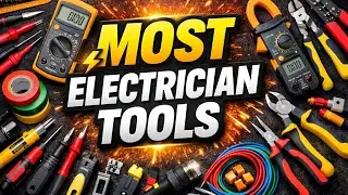Electrician Tools Name & Use | |Ye Electrician Tools Nahi Honge To Kaam Mushkil Hai 😱 | Must Watch 