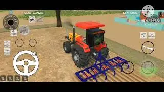 Swaraj 855/ John Deere / New holend /HMT tractor pull in field