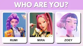 Who&rsquo;s Your HUNTRIX Twin? 💗 | Aesthetic Personality Quiz