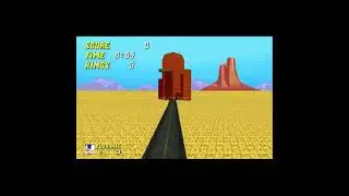 speedrun flysonic srb2 2.2 desert blast #shorts