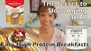 4 Easy & Quick Chocolate HIGH PROTEIN Breakfast Ideas that Taste Amazing | Plus Overnight Oats Fail