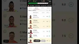 GUY VS TKR DREAM 11 TEAM /25/9/2022