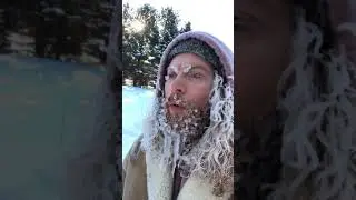 Guy With Frozen Face Under Plays Cold Weather Hilariously