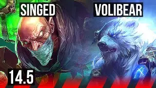 SINGED vs VOLI (TOP) | 900+ games | NA Master | 14.5