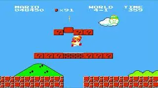 Super Mario Bros 1985 Nintendo NES {Retron 5} 8-1 Save 4K MOD 2025