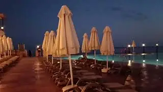 Utopia World the best hotel in Alanya (Turcja) at night