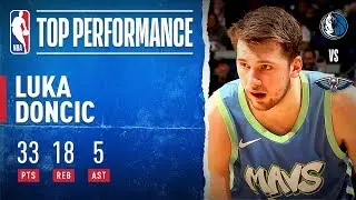 Luka Sets CAREER-HIGH 18 REB!