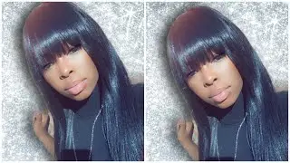 Turning INNA instant fashion wig couture. into Lace Front Wig With Bangs