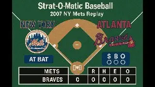 2007 New York Mets Replay   NY Mets vs Atlanta Braves 4/6/2007   SOM Baseball