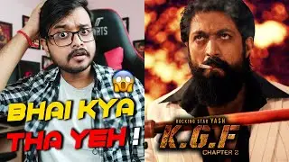 KGF Chapter 2 Official Teaser | Reaction & Review | Crazy 4 Movie | Yash