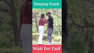 Sleeping Prank On Strangers Girls in Delhi Park #shorts #short #shortvideo yard