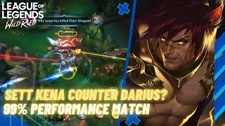 Sett Kena Counter Darius di Baron? 99% Perfoma Match - Wild Rift Indonesia