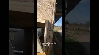 solar Kiln start of the day #solarkiln #solar