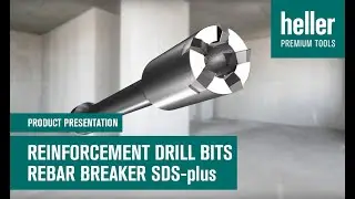 Heller Rebar Breaker SDS-plus - extremely robust reinforcement drill bit
