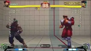 Tokido (Akuma) vs Shungoku Neurosis (Bison) - AE2012 Ranked Match *720p HD*