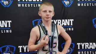 JJ Jackson- Outstanding Wrestler 2025 Jr Ironman- Empire