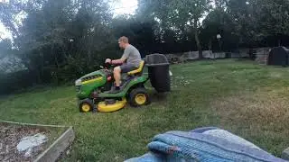 I’m on a John Deere to mow to Im on a High Way to Hell